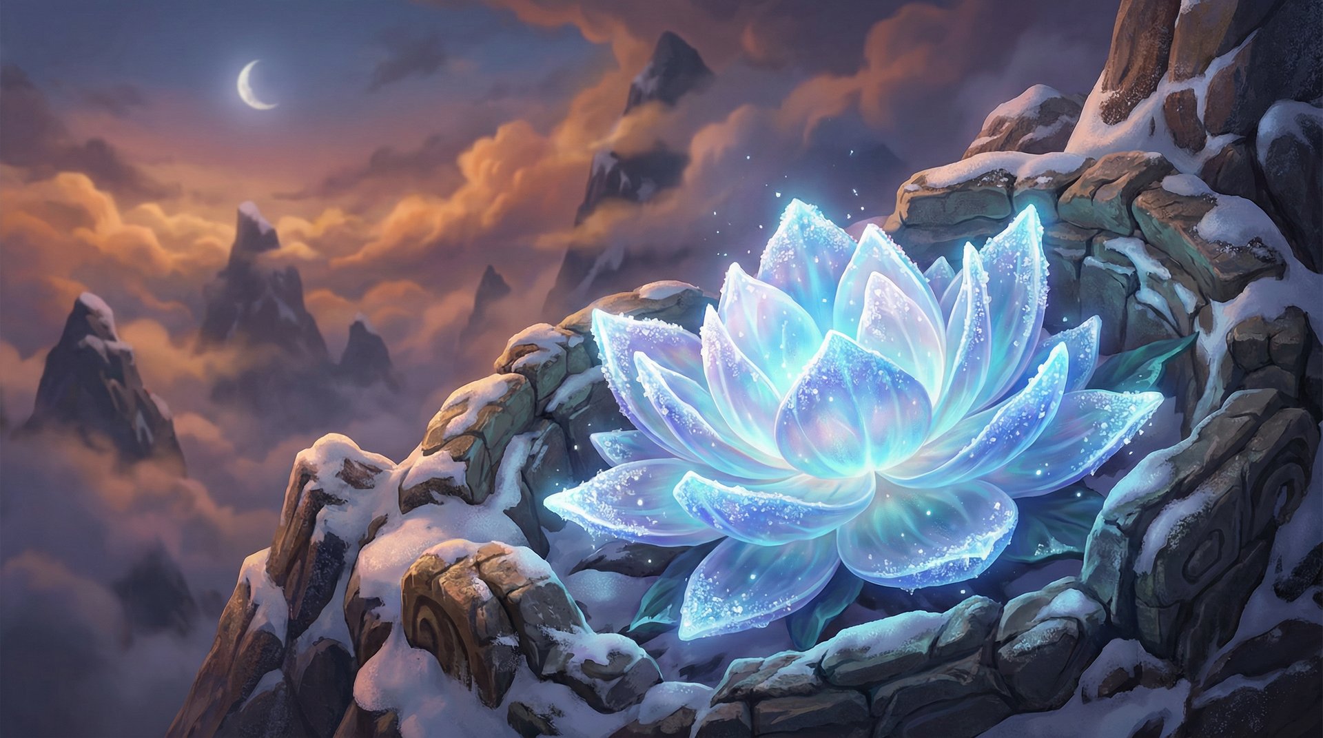 高清无码雪莲花生长全记录植物视频